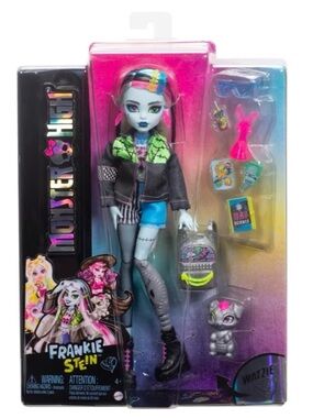 MONSTER HIGH - FRANKIE STEIN - NEW IN BOX - PET & ACCESSORIES